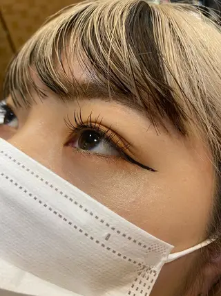 マツエク・マツパ 透け感ベージュ /ミハルのヘアスタイル