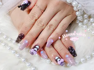 ネイル Hanaai Salon 瞳のネイルデザイン