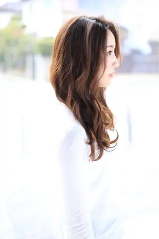 セミロング 青木 大輔のヘアスタイル