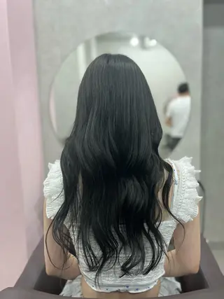 ロング カラー 💖 ぴんくぼぶの人 💖西田ゆうなのヘアスタイル