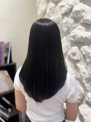 セミロング カラー kanako 🦋🫧のヘアスタイル