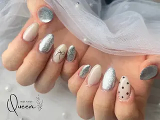 ネイル Queen nail 北堀江 ASUKAのネイルデザイン