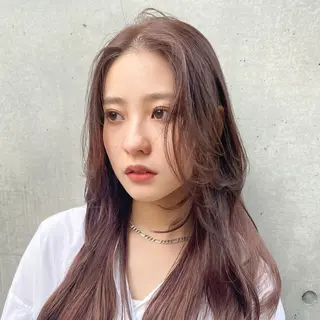ロング カラー ✨ハッシュカット✨ ユウキ✨のヘアスタイル
