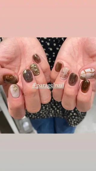 ネイル 淡色ネイル 🎀moeのネイルデザイン