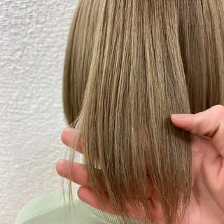 ミディアム カラー 個性派/ブリーチ ＊ほのかのヘアスタイル