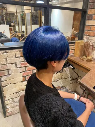 カラー メンズ elk ANZU🎀のヘアスタイル