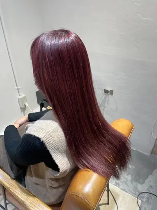 ロング king highlight&extensions梅田所属・髪質改善/似合わ せ/ダブルカラー盛田のヘアスタイル