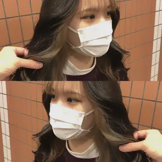 ロング カラー ヘアアレンジ 美容室sand 横浜のヘアスタイル