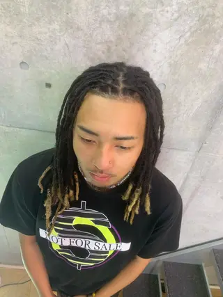 ヘアアレンジ メンズ HARURU🪮✨ ブレイズ海外ヘアのヘアスタイル