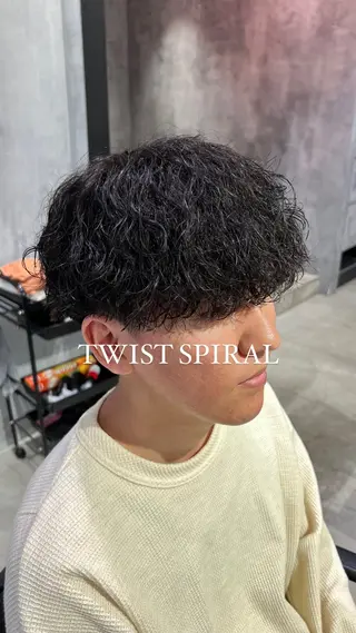 ショート メンズパーマ/縮毛 超特化/tomokiのヘアスタイル