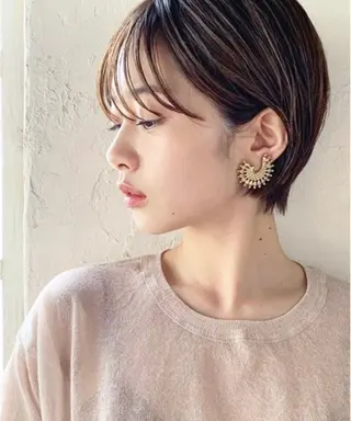 ショート 岡部 ひな/銀座のヘアスタイル