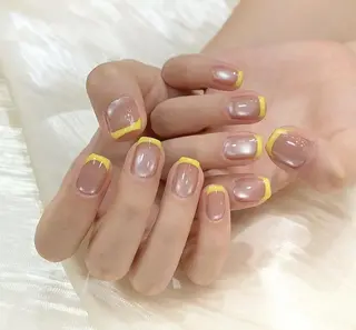 ネイル ビルドアップ ビューティーのネイルデザイン