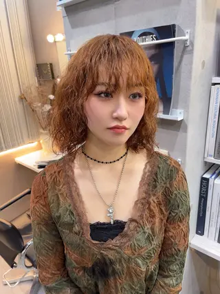 ショート パーマ MIES amane(アマネ)のヘアスタイル