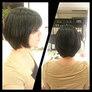 ショート キンジョウ エナミのヘアスタイル