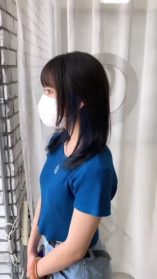 ミディアム 派手髪支持率No1 Eisukeのヘアスタイル