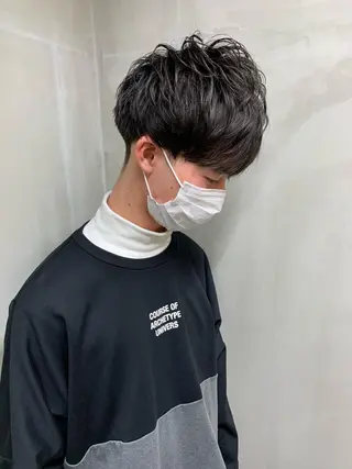 ショート メンズ 【S.BROOM】 店長　西川徹のヘアスタイル