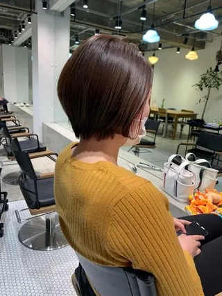 ショート カラー メンズパーマの達人 🌟川内絵人のヘアスタイル