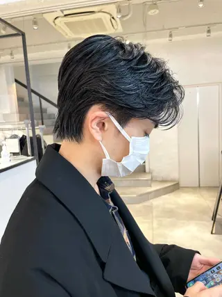 ショート パーマ メンズ 🇰🇷カルマパーマ kaito🇰🇷のヘアスタイル