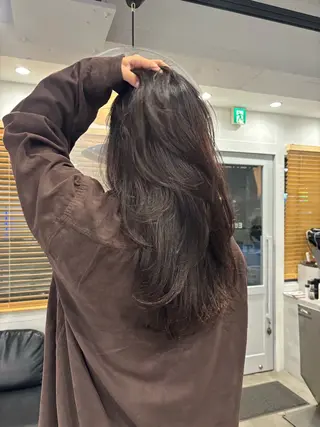 ロング Ethos produced by Vinyl's mix【エトス】所属・熊取谷 茉那のヘアスタイル