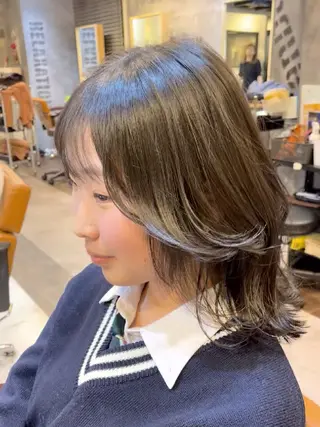 ミディアム 鳥取のなんでも美容師 松井たかゆきのヘアスタイル