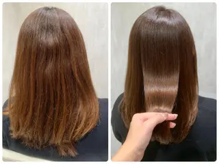 セミロング 髪質改善/艶カラー 🌻加藤舞🌻のヘアスタイル