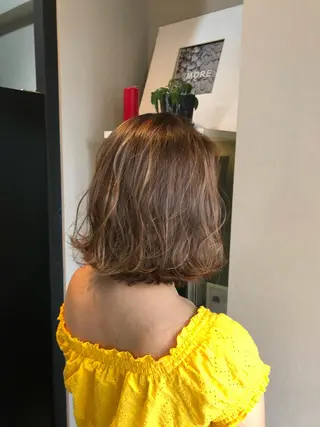 ミディアム カラー 立川、北口.ans 黒木 和大のヘアスタイル