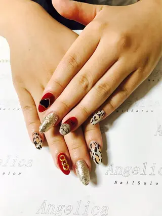 ネイル Angelica ネイリストのネイルデザイン