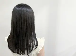 ロング カラー あべ ゆうかのヘアスタイル