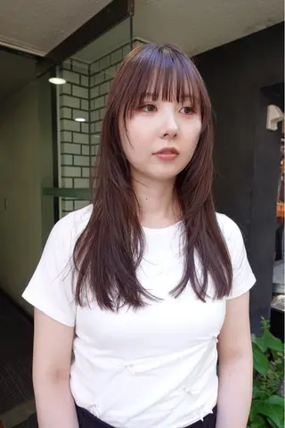 ロング カラー 🎚️デザインカラー ブリーチminamiのヘアスタイル