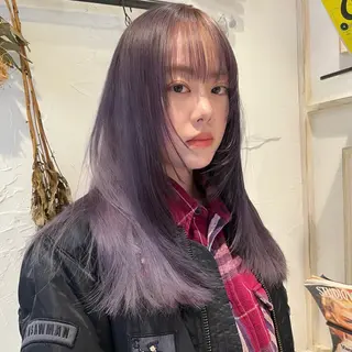 ロング カラー miku🎀門前仲町 ブリーチ・レイヤーのヘアスタイル
