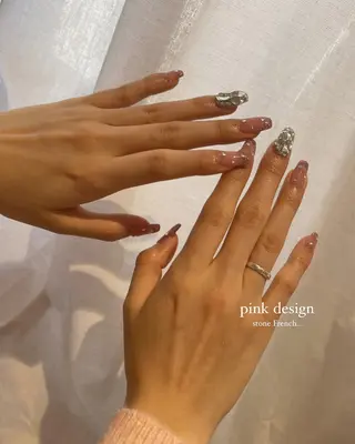 ロング ネイル nail salon neigeのネイルデザイン
