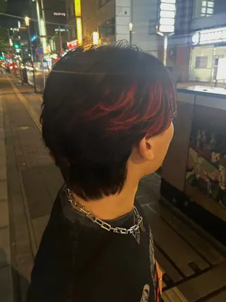 ショート カラー メンズ 🤩垢抜け絶対 💇⭐️✂️石川雄登のヘアスタイル