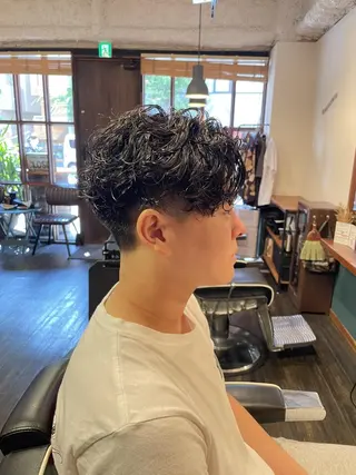 メンズ パーマ 早稲田/メンズパーマ /カラー/松井聖虎のヘアスタイル