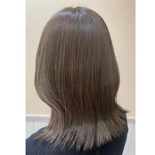 ミディアム ase.糸島店所属・UEDA AYAのヘアスタイル