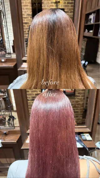 カラー 小野聡一郎/縮毛矯正 パーマ/shaluのヘアスタイル