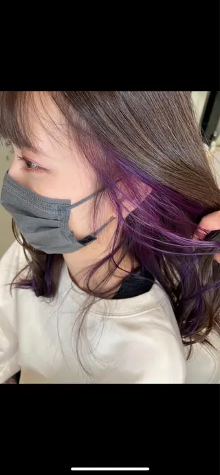 ロング カラー 朝倉 海斗のヘアスタイル