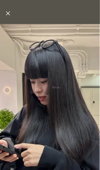 ロング miyu / 透明感カラーのヘアスタイル