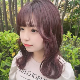 セミロング 🎀入谷、鶯谷🎀 ULTOWAババのヘアスタイル