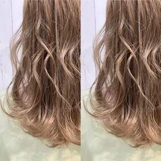 ミディアム カラー HAIR&MAKE.sia所属・心斎橋ボブ 好原良真のヘアスタイル