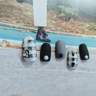 ネイル 爪工房ぱるっこ所属・川岡 香を里のネイルデザイン