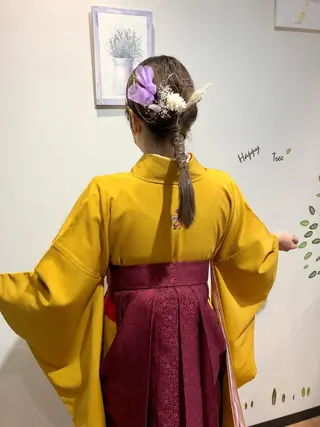 ロング ヘアアレンジ 青野 文香のヘアスタイル