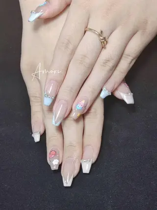 ネイル Amoriネイル 🐼のネイルデザイン