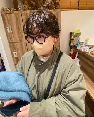 ショート パーマ パーマ指名No1 /namiのヘアスタイル