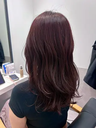 セミロング カラー BALMY所属・BALMY- natsuのヘアスタイル