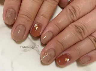 ネイル 40代からの爪を守る ×ケア重視サロン♡のネイルデザイン