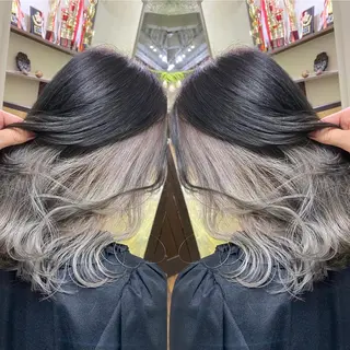 ミディアム カラー PSY(サイ)所属・PSY(サイ)池袋 金田尚久🎨のヘアスタイル