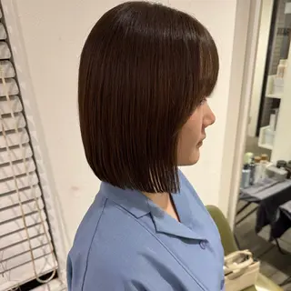 ショート カラー 艶カラー/カット AYANO 💗🪽のヘアスタイル