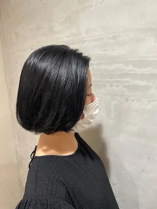 ミディアム 笹川 桃歌のヘアスタイル