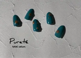 カラー ネイル nailsalon Puretéのネイルデザイン