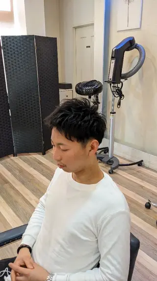 ショート メンズ Russo(ルッソ)所属・こにし/蒲生四丁目 /髪質改善/スパのヘアスタイル